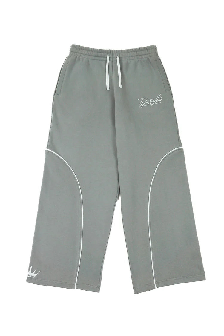 Performance Gray Baggy Sweatpants