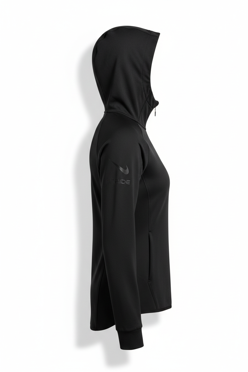 Black Hoodie Side View