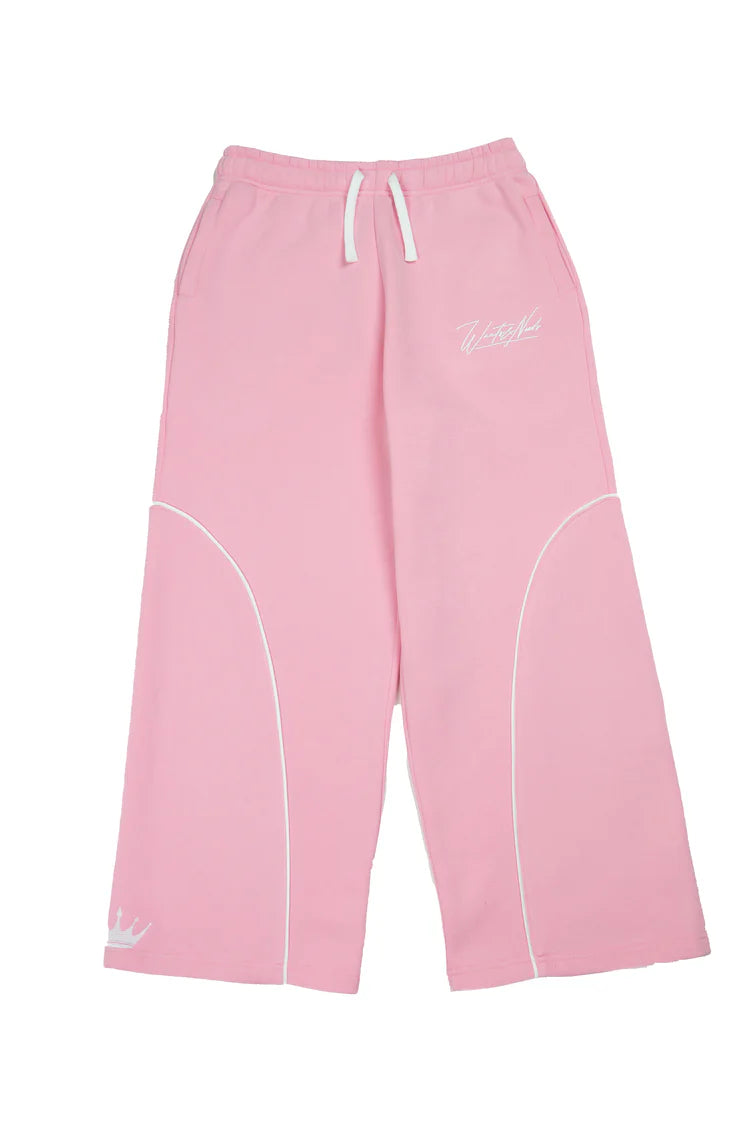 Performance Pink Baggy Sweatpants