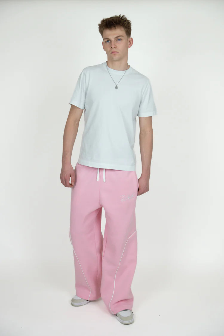 Performance Pink Baggy Sweatpants
